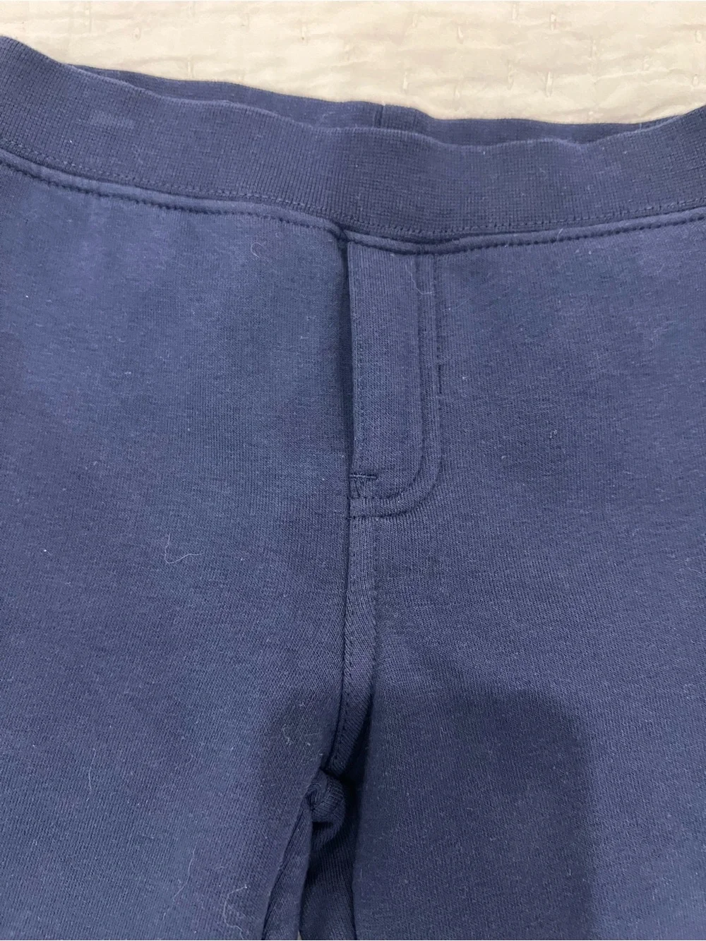 Ralph Lauren Baby Pants 12 Months Navy Pull On Sweatpants Comfort Stretch NEW